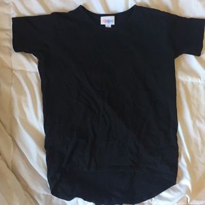 LulaRoe kids black tee